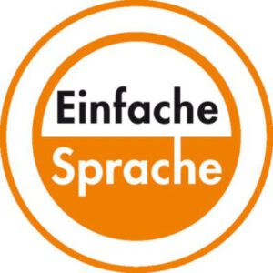 Infos in Einfacher Sprache Logo Einfache Sprache